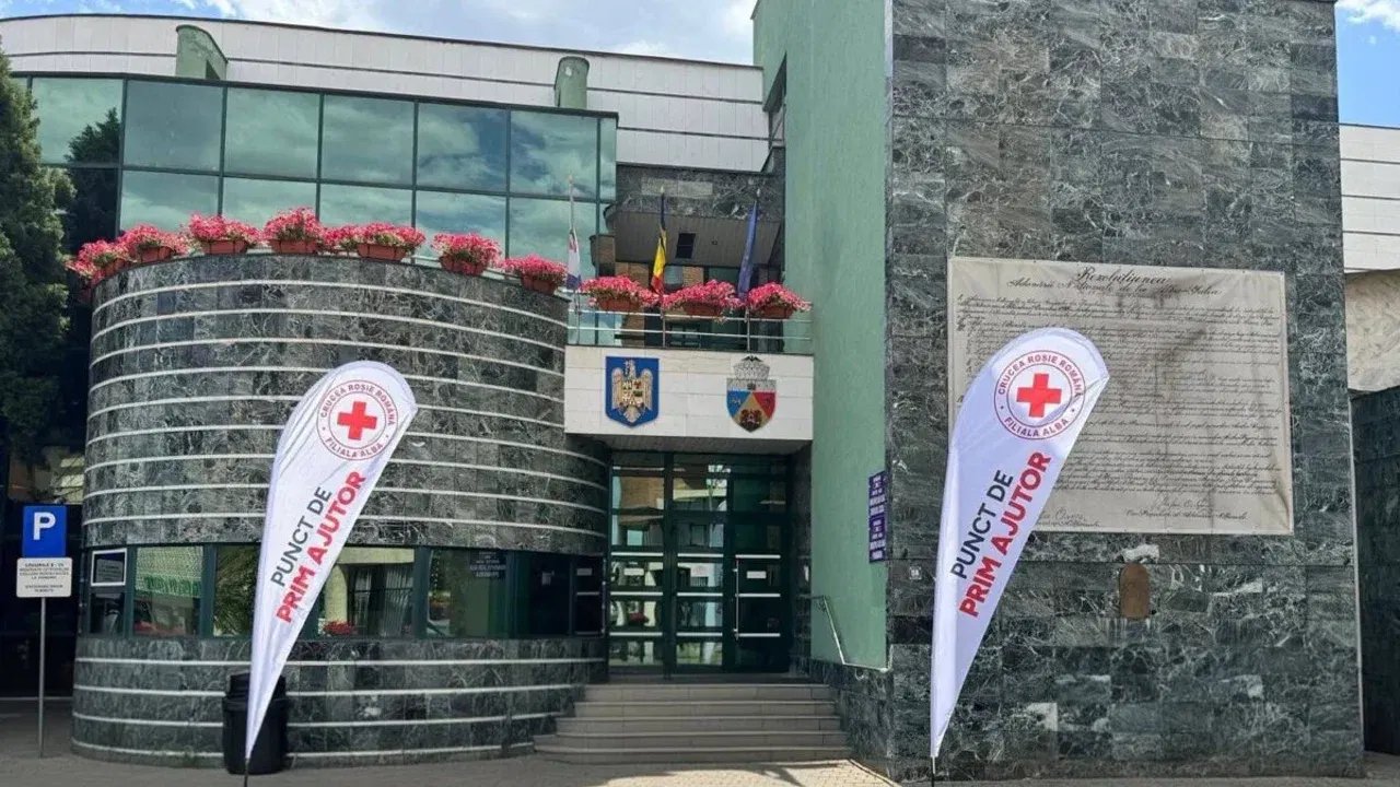 Sediul Primăriei Alba Iulia, într-o fotografie din iunie 2026