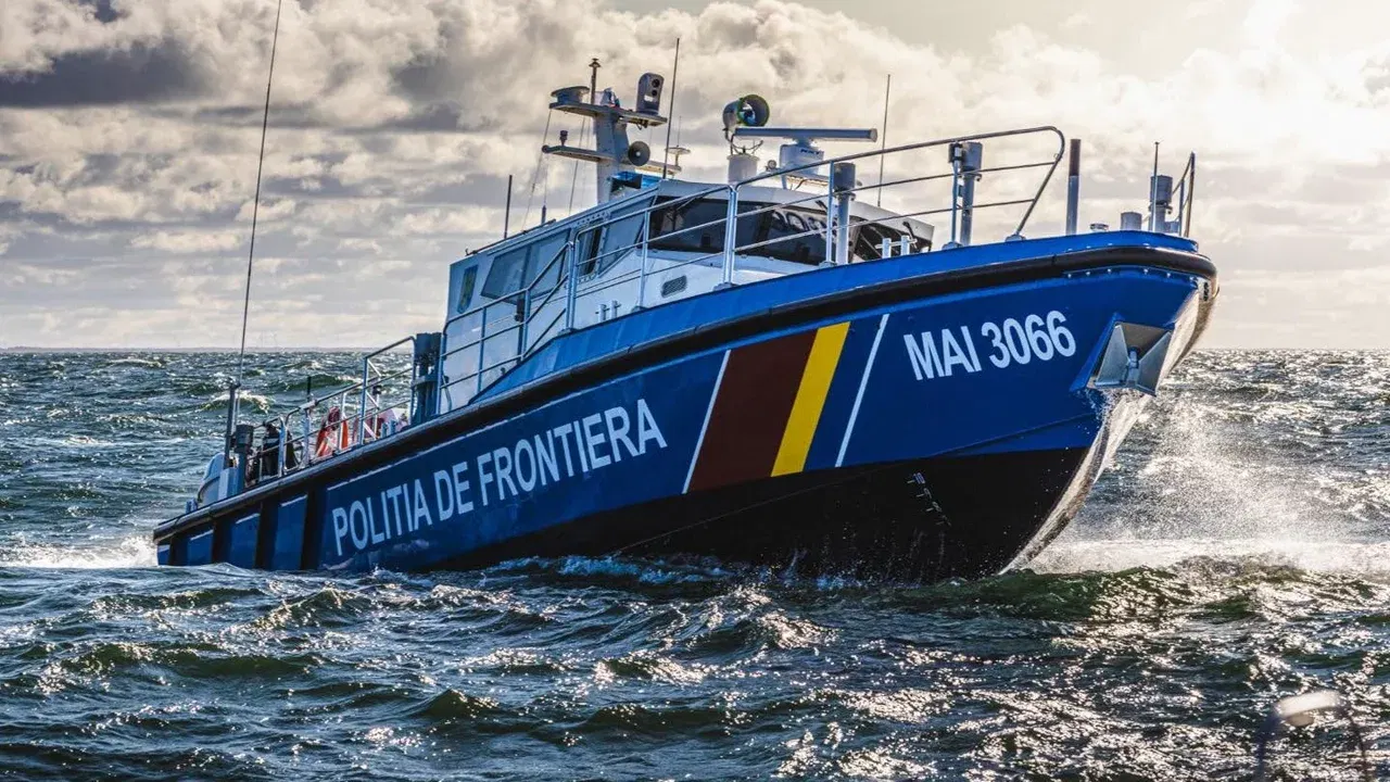 Navă a Poliției de Frontieră pe Marea Neagră