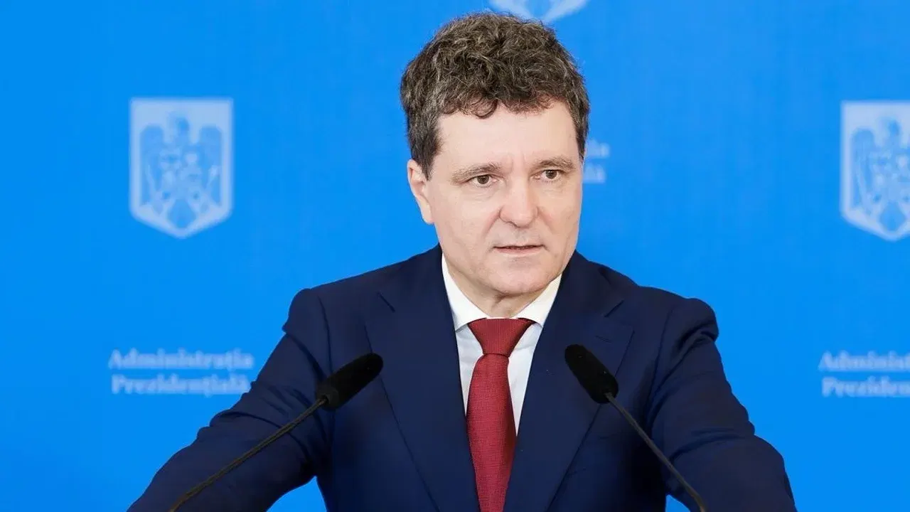 Președintele Nicușor Dan vorbește la pupitrul Administrației Prezidențiale