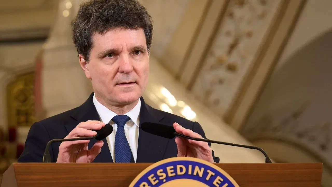 Președintele Nicușor Dan vorbește la pupitrul Administrației Prezidențiale