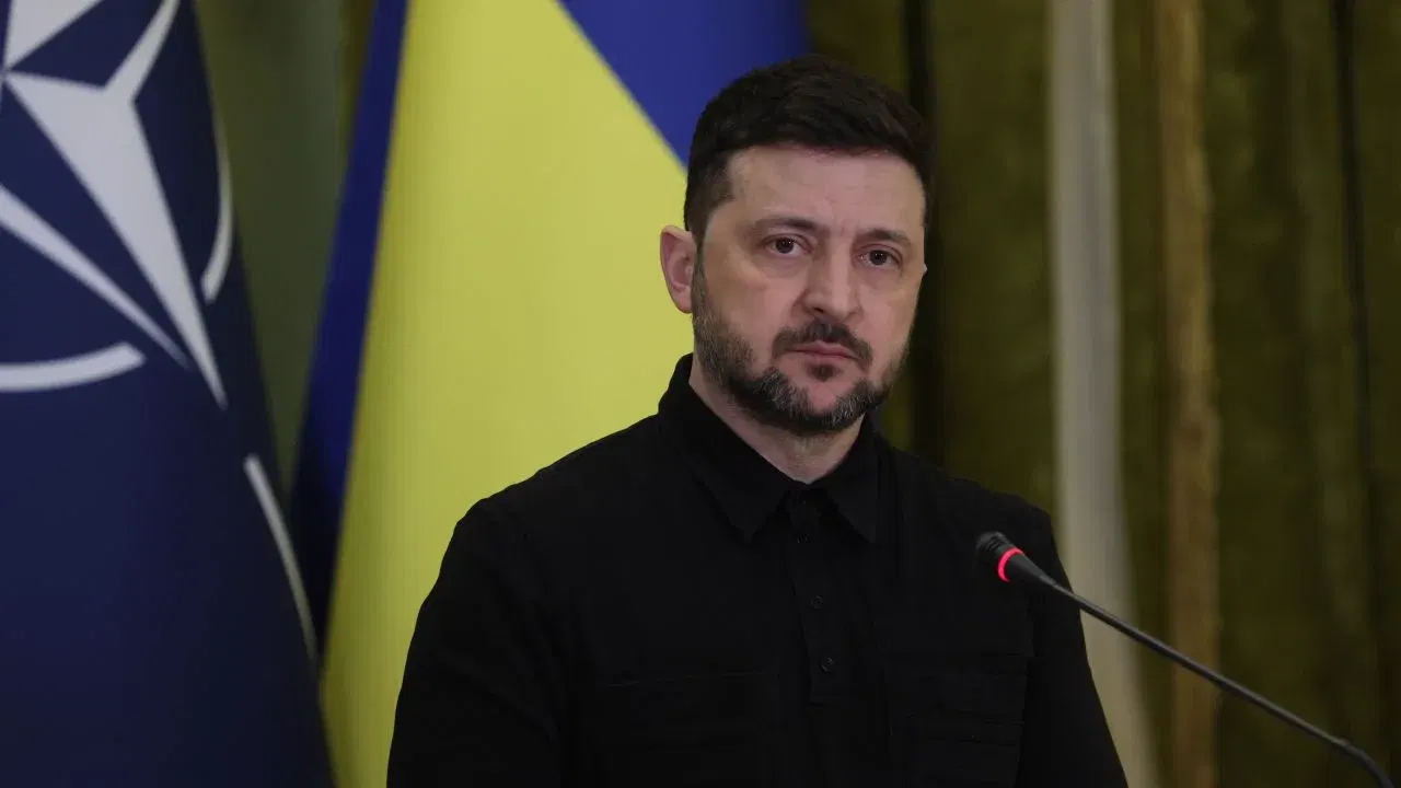 Volodîmîr Zelenski într-o fotografie de arhivă